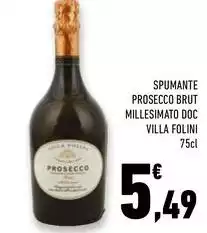 Brut - Spumante Prosecco Millesimato DOC Brut - Spumante Prosecco Millesimato DOC