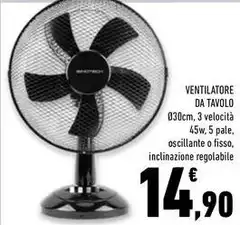 Ventilatore Da Tavolo