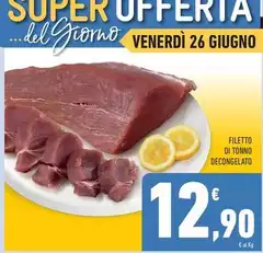 Filetto Di Tonno Decongelato