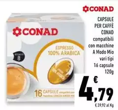 Conad - Capsule Per Caffe Conad - Capsule Per Caffe