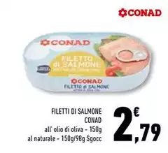 Conad - Filetti Di Salmone