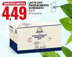 Latte UHT Parzialmente Scremato Latte UHT Parzialmente Scremato