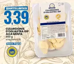 Culurgionis D'ogliastra IGP Alla Menta Culurgionis D'ogliastra IGP Alla Menta