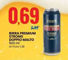 Best Brau - Birra Premium Strong Doppio Malto Best Brau - Birra Premium Strong Doppio Malto