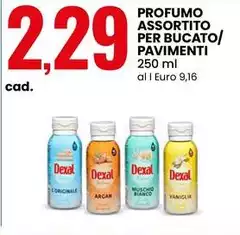 Dexal - Profumo Assortito Per Bucato/ Pavimenti Dexal - Profumo Assortito Per Bucato/ Pavimenti