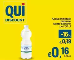 Santo stefano - Acqua Minerale Naturale