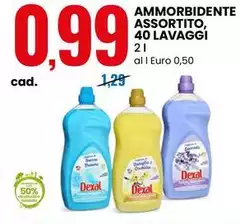 Dexal - Ammorbidente Assortito, 40 Lavaggi Dexal - Ammorbidente Assortito, 40 Lavaggi