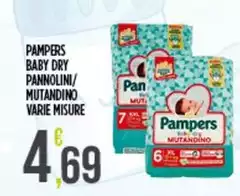 Pampers - Baby Dry Pannolini Pampers - Baby Dry Pannolini