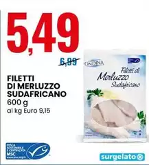 Filetti Di Merluzzo Sudafricano