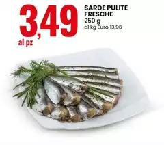 Sarde Pulite Fresche Sarde Pulite Fresche