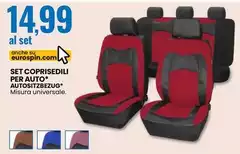 Su - Set Coprisedili Per Auto Auto