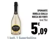 Rocca dei forti - Spumante Ribolla Gialla Rocca dei forti - Spumante Ribolla Gialla
