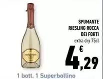 Rocca dei forti - Spumante Riesling Rocca dei forti - Spumante Riesling