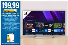Saba - Televisore 43" Led Uhd Saba - Televisore 43" Led Uhd