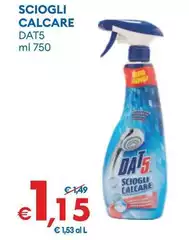 Dat5 - Sciogli Calcare Dat5 - Sciogli Calcare