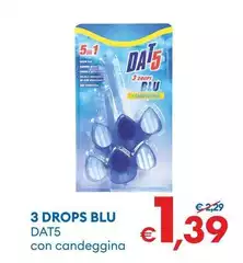 Dat5 - 3 Drops Blu Dat5 - 3 Drops Blu