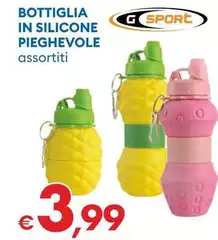 G Sport - Bottiglia In Silicone Pieghevole G Sport - Bottiglia In Silicone Pieghevole