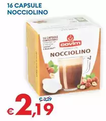 Covim - 16 Capsule Nocciolino