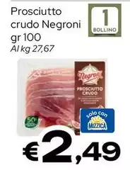 Negroni - Prosciutto Crudo Negroni - Prosciutto Crudo
