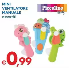 Piccolino Baby - Mini Ventilatore Manuale