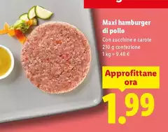 Maxi Hamburger Di Pollo Maxi Hamburger Di Pollo