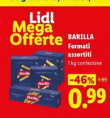 Barilla - Formati 1 Kg Barilla - Formati 1 Kg