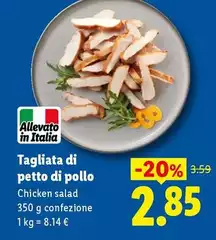 Tagliata Di Petto Di Pollo Tagliata Di Petto Di Pollo