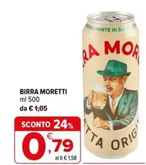 Moretti - Birra Moretti - Birra