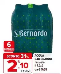 S. bernardo - Acqua