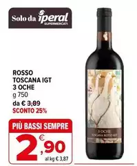 Solo - Rosso Toscana IGT 3 Oche Solo - Rosso Toscana IGT 3 Oche