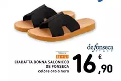 De Fonseca - Ciabatta Donna Salonicco De Fonseca - Ciabatta Donna Salonicco