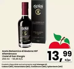 San giorgio - Aceto Balsamico Di Modena IGP Allambrusco