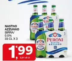 Peroni - Nastro Azzurro Birra/ 0.0%