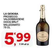 La Gioiosa - Prosecco Valdobbiadene DOCG Brut Millesimato