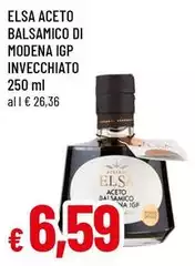Elsa - Aceto Balsamico Di Modena IGP