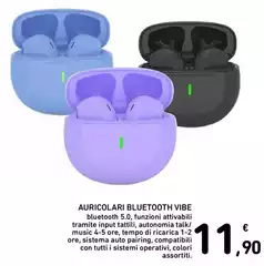 Auricolari Bluetooth Vibe Auricolari Bluetooth Vibe