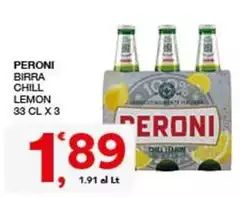 Peroni - Birra Chill Lemon