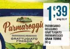Granterre - Parmigiano Reggiano Grat Tugiato Parmareggio Granterre - Parmigiano Reggiano Grat Tugiato Parmareggio