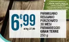 Reggiano - Parmigiano Porzionato 30 Mesi Parmareggio Reggiano - Parmigiano Porzionato 30 Mesi Parmareggio