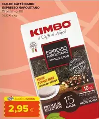 Kimbo - Cialde Caffè Espresso Napoletano Kimbo - Cialde Caffè Espresso Napoletano