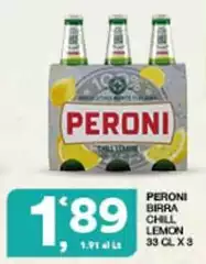 Peroni - Birra Chile Lemon