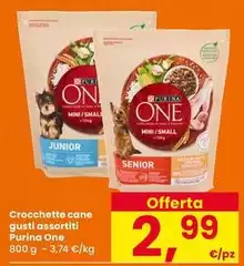 Purina - Crocchette Cane Gusti Assortiti One