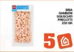 Sisa - Gamberi Sgusciati Precotti