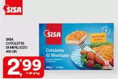 Sisa - Cotolette Di Merluzzo