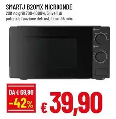 Smartj B20MX Microonde Smartj B20MX Microonde