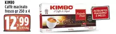 Kimbo - Caffè Macinato Fresco Kimbo - Caffè Macinato Fresco