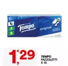 Tempo - Fazzoletti Tempo - Fazzoletti