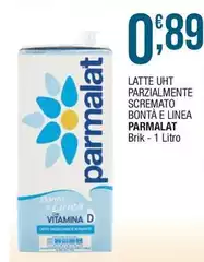 Parmalat - Latte UHT Parzialmente Scremato Bontà E Linea