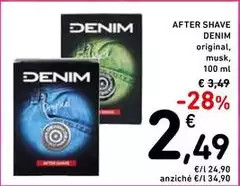Denim - After Shave