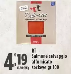 RT - Salmone Selvaggio Affumicato Sockeye RT - Salmone Selvaggio Affumicato Sockeye